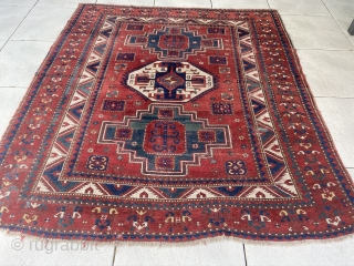 Antique Armenian Lori-Pambak . Size 230x205 cm
Some wear!
                         