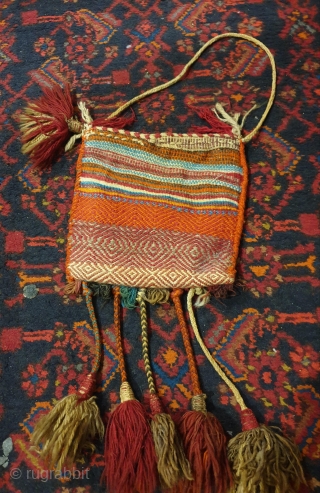 Enchanting qashqai smallbag (chanteh), mint condition
Size 24*23 cm                         