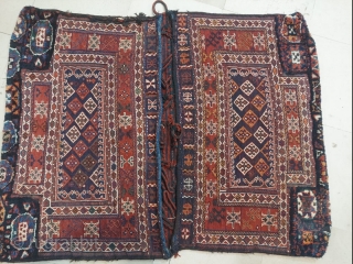 Authentic Bakhtiary khorjin , nearly hundred years old. Condition is excellent.
                      