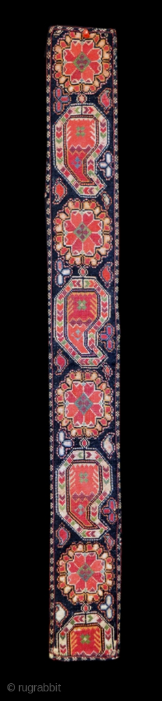 1436 Uzbek embroidered belt. !9th century in good condition                        