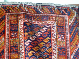 Colourful runner in very good condition, 415 x 107 - 13'6 3'6.  Circa 1930. North West Persian.               