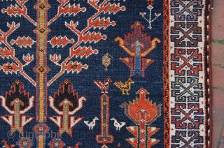 Bakhtiar runner 281 x 100 cm (9ft 4"x 3ft 4") mid 20th century. all in all good condition with traces of aging, natural dyes plus use of fuchsine.

For more info please contact  ...