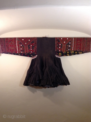 Nuristan wedding dress. Perfect condition.  Beautiful embroidery on front and back.  Possibly mid 20th century.                