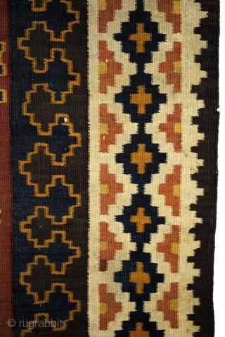 Kilim, Caucasus, Shirvan, dated 1353 = 1934. 
Size: 392 x 97 Cm. 13ft. x 3ft.3in. 
In good condition. 
              