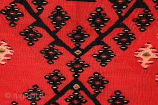 Balkan kilim, 'Sarkoy' Bulgaria, 280 x 148 Cm. 
9.3 ft. x 5 ft. 19th century. No holes. 

Sarkoy is a name invented by traders to depict Balkan Kilims made under Ottoman rule  ...