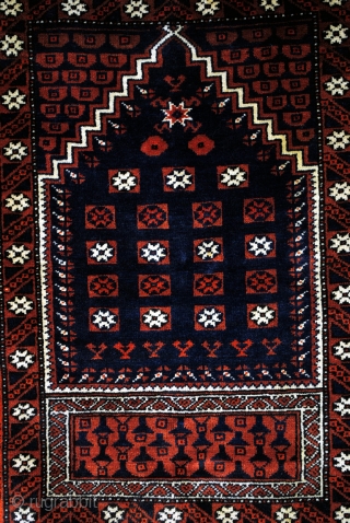 Yagcibedir, West Anatolia. End 19th century. 
Style with typical dark colors and fine high quality knotting.
130 x 85 Cm. 4.3 ft. x 2.8 ft. 
300.000 Kn/sq M.  

Literature: 
Battenberg Orientteppiche, Kurt  ...