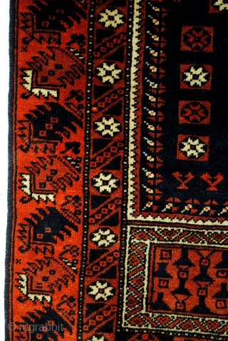 Yagcibedir, West Anatolia. End 19th century. 
Style with typical dark colors and fine high quality knotting.
130 x 85 Cm. 4.3 ft. x 2.8 ft. 
300.000 Kn/sq M.  

Literature: 
Battenberg Orientteppiche, Kurt  ...