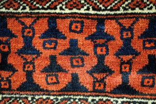 Yagcibedir, West Anatolia. End 19th century. 
Style with typical dark colors and fine high quality knotting.
130 x 85 Cm. 4.3 ft. x 2.8 ft. 
300.000 Kn/sq M.  

Literature: 
Battenberg Orientteppiche, Kurt  ...