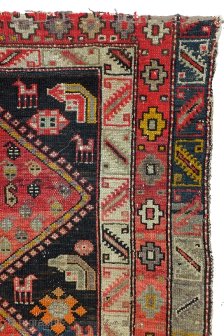 Fragment, Armenian, Karabach, Kaukasus, Antique 1900. 
180 x 100 Cm. 6 ft. x 3.3 ft. 

€ 150,00 plus sending. 

             