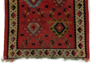 Sarkoy kilim, Bulgaria, ca 1890, 156 x 83 Cm. 
                       