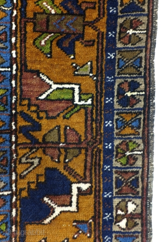 Yahyahli, prayer rug, Anatolia, early 20th century. 
Great colors! Nice abrash. Wool on wool, warp white wool. 
230 x 128 cm. 7.6 ft. x 4.2 ft. 

      