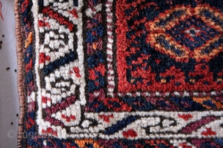 two pillows made out of a double bag. 
Afshar. 35 x 35 cm. 
                   