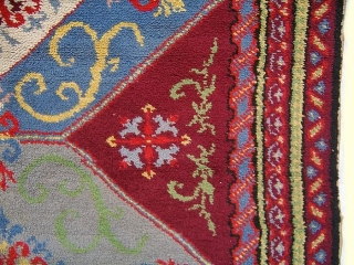 Monastir, Macedonia, 143 x 87 cm. Wool on cotton.                        