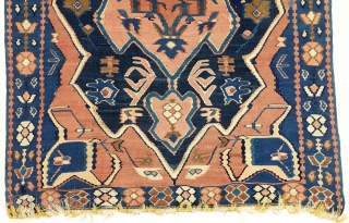 Kilim Bidjar, 170 x 110 Cm. 
Koerdish, Senneh/Bidjar. 
See Moussault, page 32. 
                    