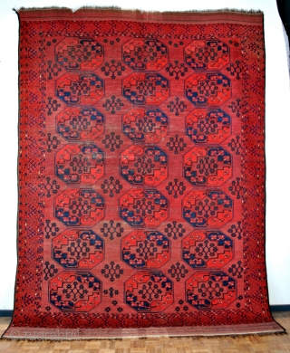 Ersari, 1880's. 224 x 320 Cm. No holes. 
Great collors. 
                      