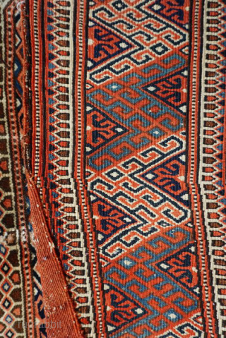 Saddle blanket, Tekke end 19th century. in good condition. 
105 x 95 Cm. 

$ 350,00 plus shipping 
not for sale anymore, I keep it too good to sell for such a price  ...
