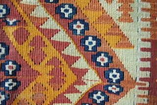 Sivas, kilim, prayer rug for a child. 67 x 112 Cm.                      