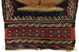 Baluch Sofreh, kilim with embroidery, 1950- 1960, 70 x 118 Cm. 

                     