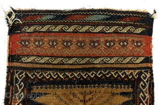 Baluch Sofreh, kilim with embroidery, 1950- 1960, 70 x 118 Cm. 

                     