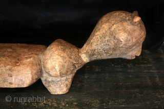 Lobi, rare chair, 100 cm long 24 cm high and 20 cm wide.                    