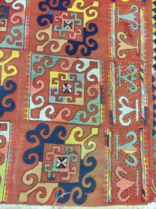 Kilim Uzbekistan, 360 x 140 Cm.                           