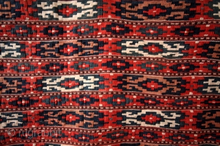 Turkmen Chuval, complete, perfect condition and great colors - used as a wall hanging. 
120 x 70 Cms. 
              
