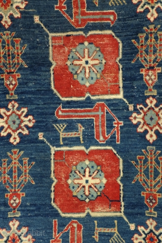 Antique Armenian Karaghasli rug, 1890 - 1910. 
Size: 198 x 98 Cm.                     