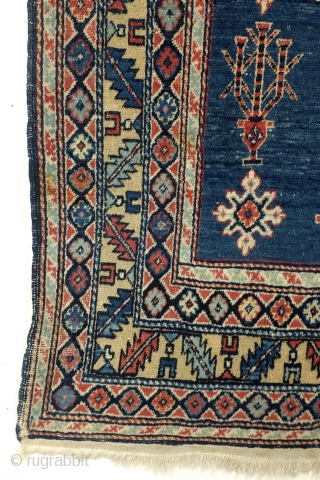 Antique Armenian Karaghasli rug, 1890 - 1910. 
Size: 198 x 98 Cm.                     