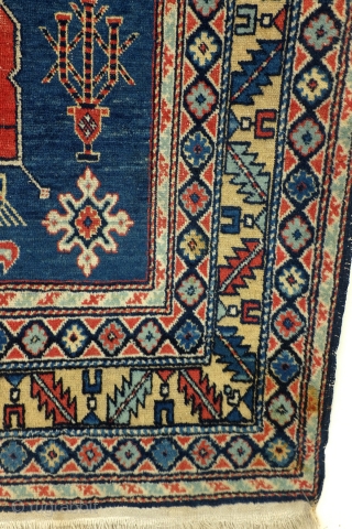 Antique Armenian Karaghasli rug, 1890 - 1910. 
Size: 198 x 98 Cm.                     