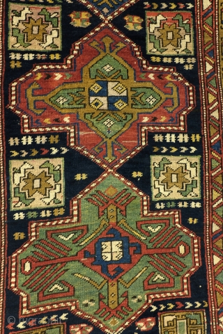 Shirvan area, Caucasus, antique, fine condition, 330 x 103 Cm. 11 ft. x 3.5 ft. 

                 