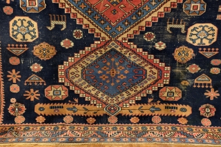 Kazak, Shirvan area, natural colors, large - 300 x 226 Cm. 10 ft. x 7.5 ft. 
Nice thight pile, in good condition. 

ON HOLD         