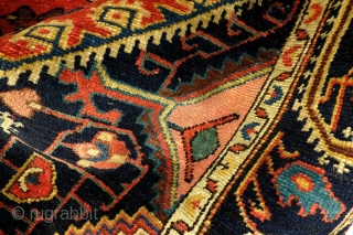 Hamadan - Toyserkan, great colors, shine, 153 x 103 Cm. 5.1 ft. x 3.4 ft. 
                 