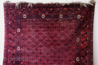 Mid 20th century, 70-ies, Turkmen Yomouth rug. 
Full pile beautifull glow. 
Goat wool warp. 
310 x 192 Cm's   10 ft 4 inch x 6 ft 11 inch. 
   