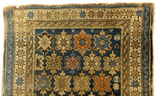 Antique Chi-Chi, North Shirvan, beautifully worn, 87 x 75 Cm. 35"x 30". 
                    