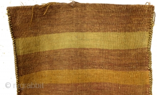Complete bag, Shantah, Afghan Baluch nomad In perfect condition. Early to Middle 20th century, some synthetic colors. 
110 x 50 Cm. 44 inch x 20 inch. 

Makes a great pillow. Filled with  ...
