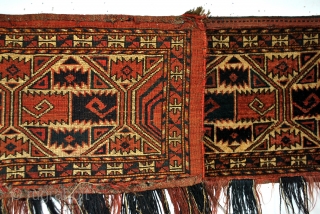 Torba, Turkmen Ersari Yomut nomads. 
147 x 38 Cm. 
Not washed yet. Just found. 
                  