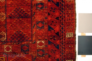 HATCHLOU, Turkmenia. 
Turkoman Ersari Tekke Engsi.  
200 x 165 Cm. 
late 19th century. 
                  