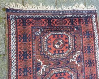 Baluch rug 172 x 90 cm, ca. 1900.                         