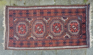 Baluch rug 172 x 90 cm, ca. 1900.                         