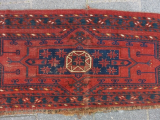 Ersari Torba, 54 x 160 cm., ca. 1900.                         