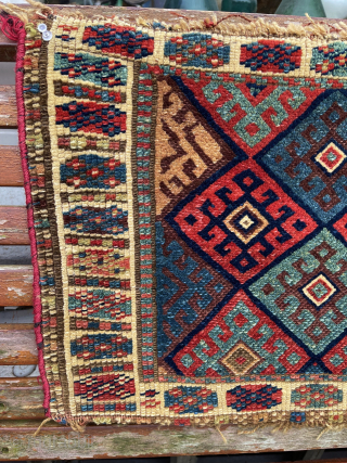 Jaf Kurdish bag front, 38 x 53 cm., 19th c. robvanwieringen@telfort.nl                      