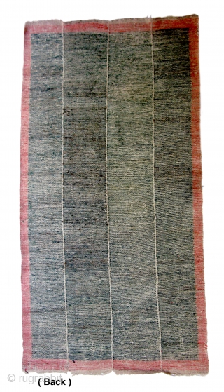 Tsukdruk: Green w/ Red border Khaden  (TC09)

31 1/4”  x  61”
4 panel tsukdruk - early 20th c.
Well worn but in solid condition.  100% wool

Nice old carpet from village Tibet.
POR 