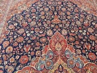 Early 20th century Kashan, 16'2"x10'8".  Excellent condition.                         