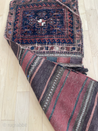 1’11” X 4’2” Double bag, Baluch, Iran/Afghanistan. $400.00, will re-clean and pay postage in US.
Please email office@mannrugs.com
(#11985)                