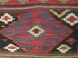 Veramin, Iran, Half Saddle Bag
Wool, natural and synthetic dyes
1940
45.5 x 25 inches (115.5 x 63.5 cm)                 