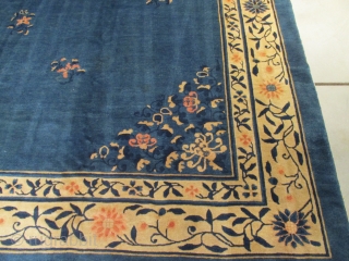 Antique Peking Chinese Oriental Rug 9’1” X 11’7” #7881
$8,500.00
Age: circa 1890

Size: 9’1” X 11’7” (277 x 356 cm)
https://antiqueorientalrugs.com/product/antique-peking-chinese-oriental-rug-91-x-117-7881/               