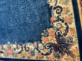 Vintage Art Deco Chinese Oriental Rug 8′ x 10′ #8073
Age: circa 1930 Art Deco carpet
Size: 7’11” X 9’11”
https://antiqueorientalrugs.com/product/vintage-art-deco-chinese-oriental-rug-8-x-10-8073/               