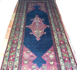 This Fabulous Classic Caucasian Karabaugh antique Oriental rug #5612 measures 4’0” X 9’4”. It is in essentially mint condition. https://antiqueorientalrugs.com/product/5612-shousha-karabaugh-antique-caucasian-rug/             