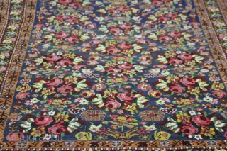 CAUCASIAN KARABAKH RUG:

Dimensions- 4' 7" x 6' 8"                         