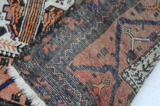 AFGHAN TRIBAL RUG:

Dimensions- 4' x 6' 7"                          